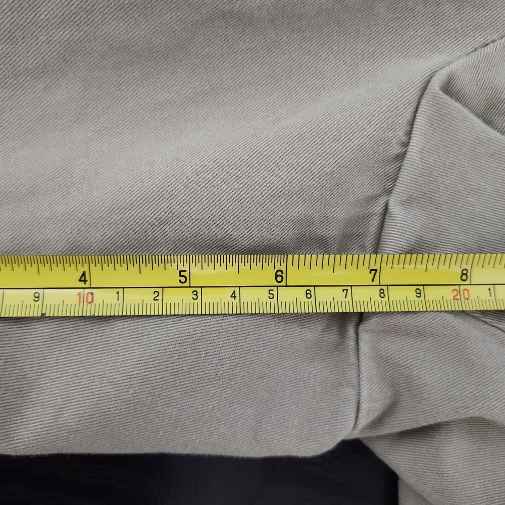 NAUTICA Men's Beige Khaki Chino Shorts Canvas Pants Size 38W - Picture 9 of 9